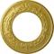 Ekena Millwork Salem Ceiling Medallion (Fits Canopies up to 7 1/8"), 13 1/4"OD x 7 1/8"ID x 7/8"P, Rich Gold CM13SARGS - alternate 1